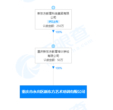 新東方在重慶設立藝術培訓公司 探索營利性民辦教育之路